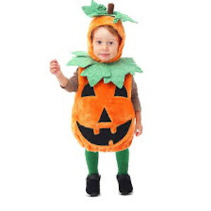 Spooktacular Creations Pumpkin Costume Orange Green 12 18 Months